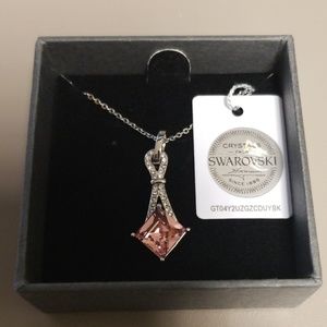 NIC & SYD Swarovski North Star Pendant (Pink)